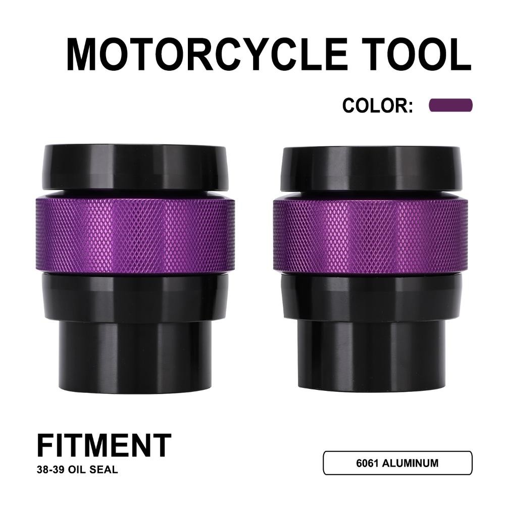 38mm-39mm Fork Seal Driver Universal For EXC EXCF SX SXF SXS MXC XC XCW Purple