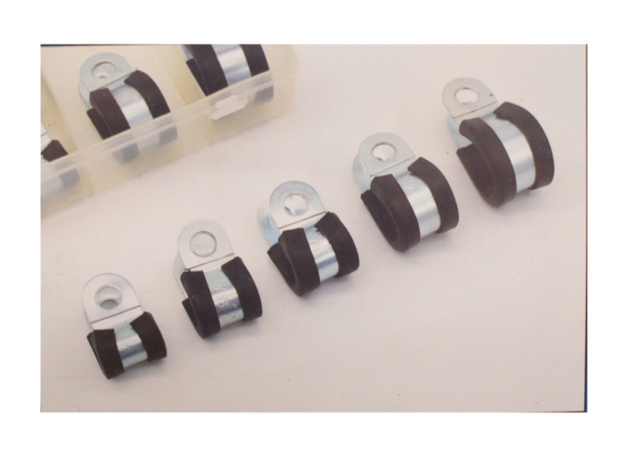 Cable Clamps (18 pc) Rubber Insulated