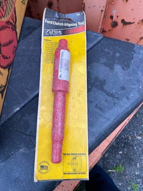 77 FORD CLUTCH ALIGNING TOOL, CAL-VAN TOOLS