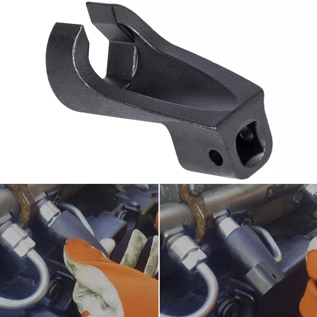 19MM Fuel Injector Line Socket W47058090900 Wrench J48770 For Detroit DD13/15/16