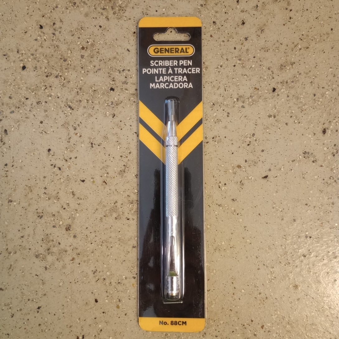 General Tools 2-in-1 Scriber Pen Magnetic Pickup Tool w/Pocket Clip No. 88CM