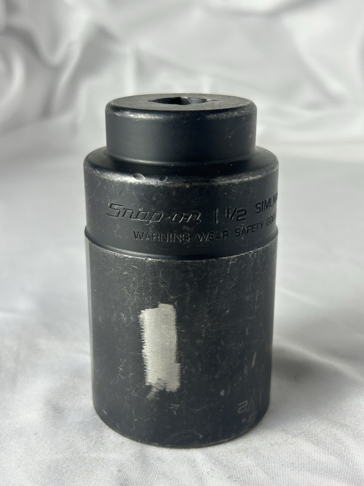 Snap-On Tools USA SIM480 1-1/2″ Deep Impact Socket 1/2″ Drive 6Pt Nice Read