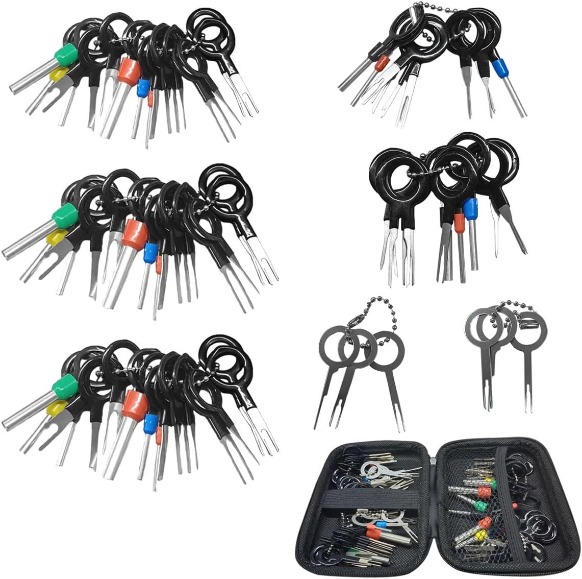 82 PCS Terminal Removal Tool Kit, Electrical Connector Pin