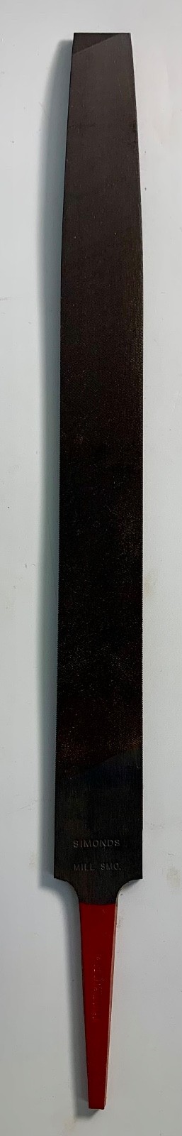 Vintage Simonds 10″ Flat Mill Bastard File Made In USA