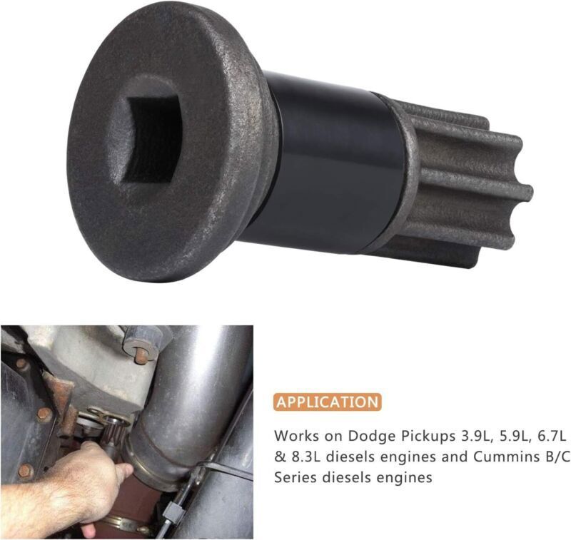 Engine Barring/ Rotating Tool for Cummins B & C Series Dodge-Pickup 3.9L – 6.7L