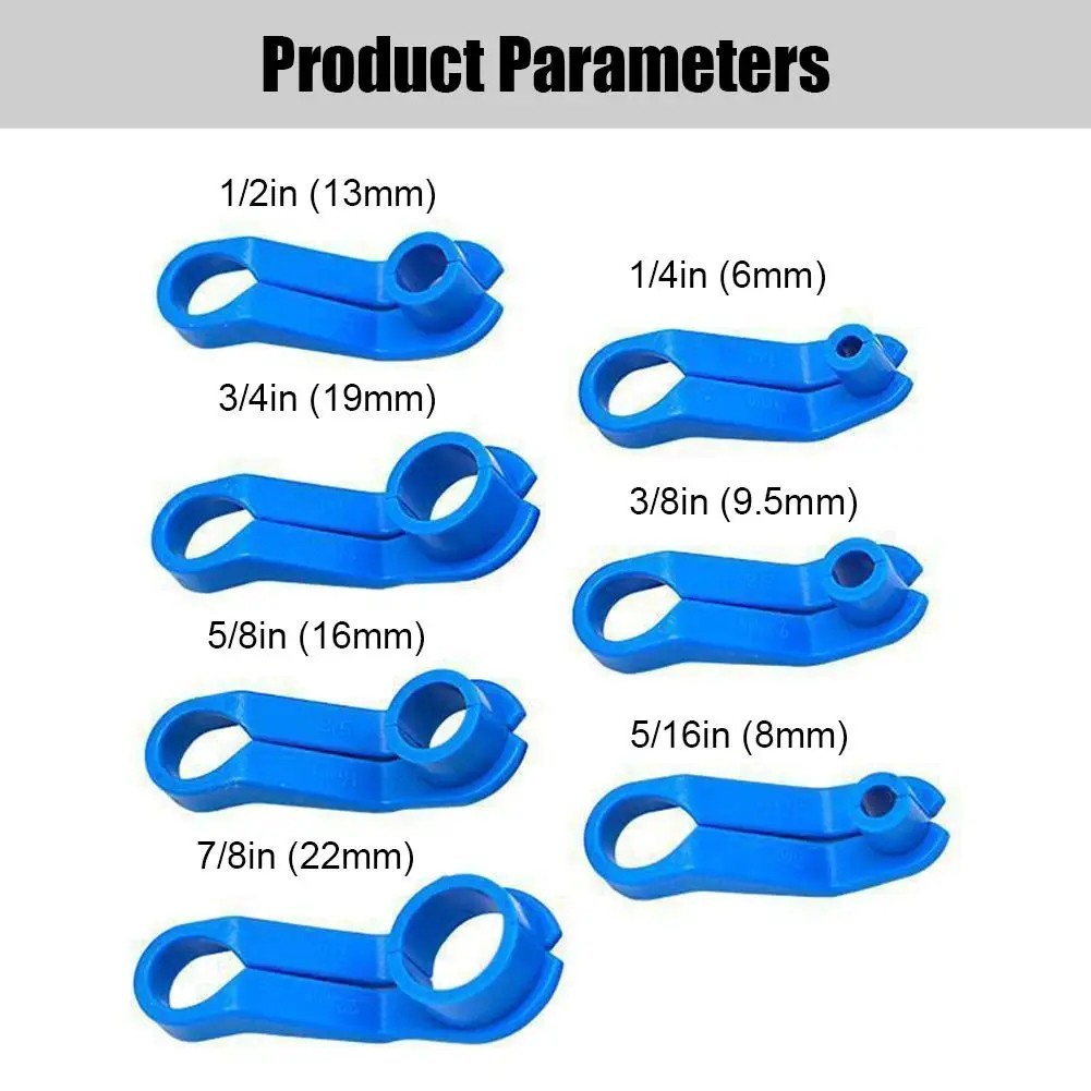 Set Plastic Car AC Line Quick Disconnect Tool Fuel Line Removal Tool 7 Size