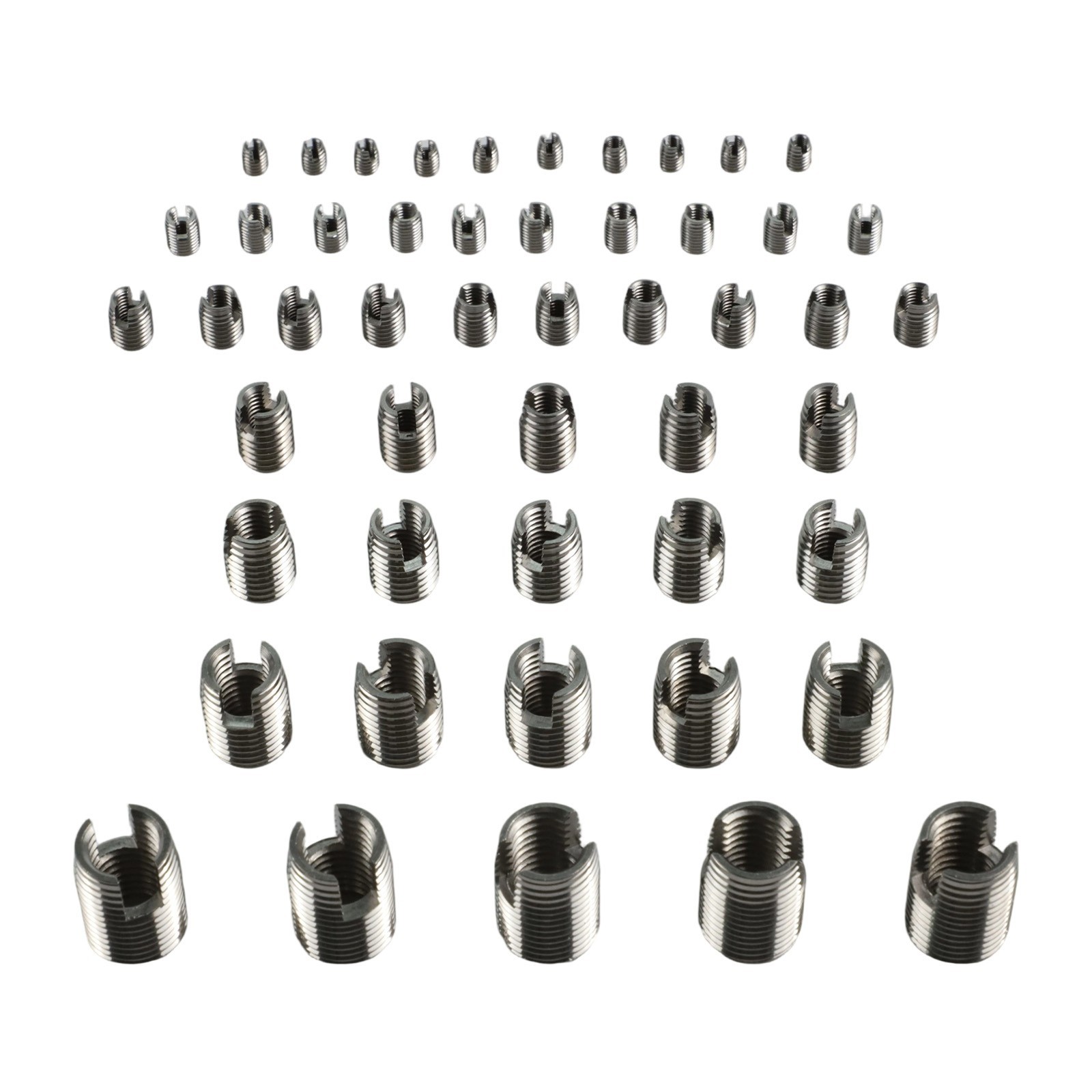Self Tapping Thread Inserts 50PCS for Multiple Sizes For M3 M5 M6 M8 M10