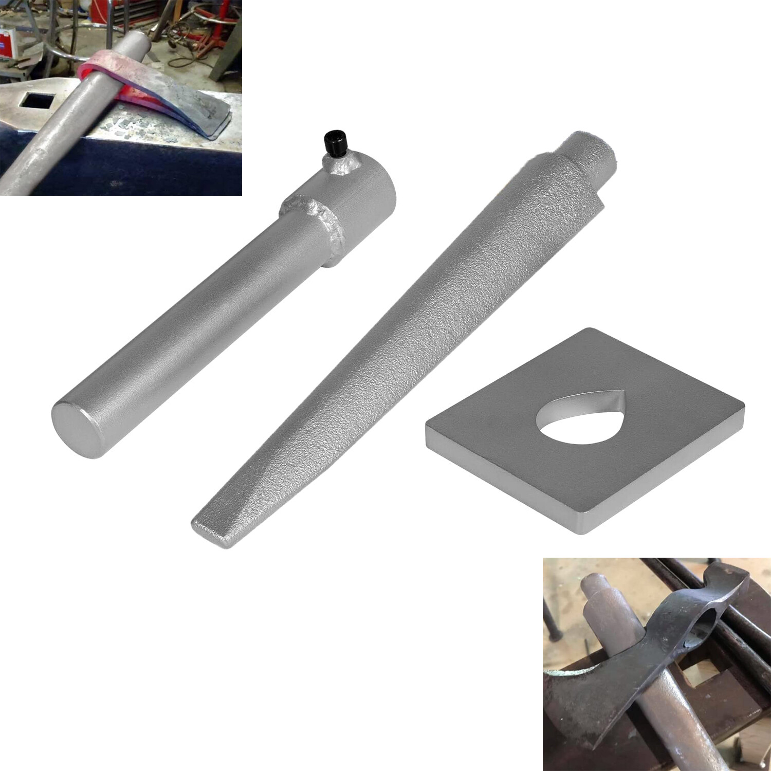 Blacksmith Tomahawk Drift Tools Kits Fits for Blacksmithing Hand-Made Tomahawk