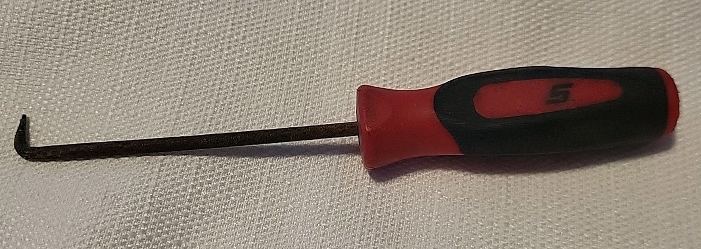 Snap-on Tools USA RED Mini Soft Grip 90° Tip Miniature Pick SG3ASH90C