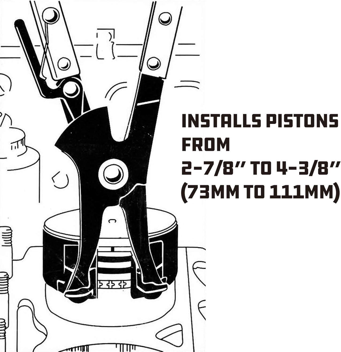 Professional Piston Ring Tool Set for Secure Ring Installation and Maintenance