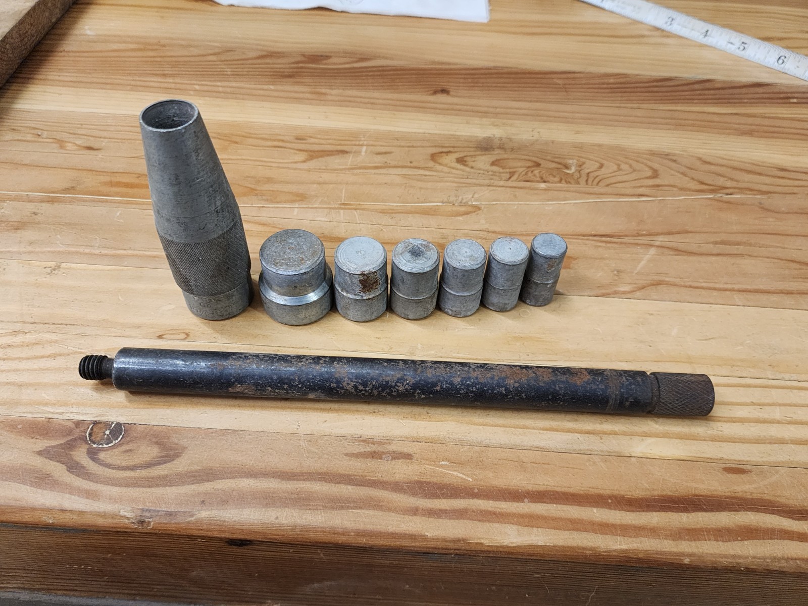 Vintage Cal-Van Model 29 8 Piece Clutch Aligning Tool