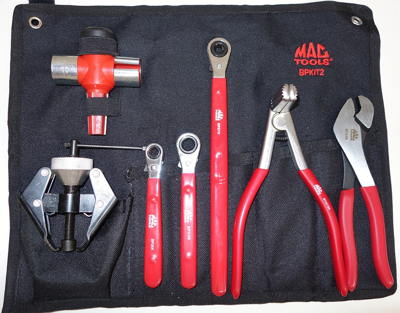 Mac Tools BPKIT2 7-Piece Master Battery Service Tool Set w/ Storage Pouch
