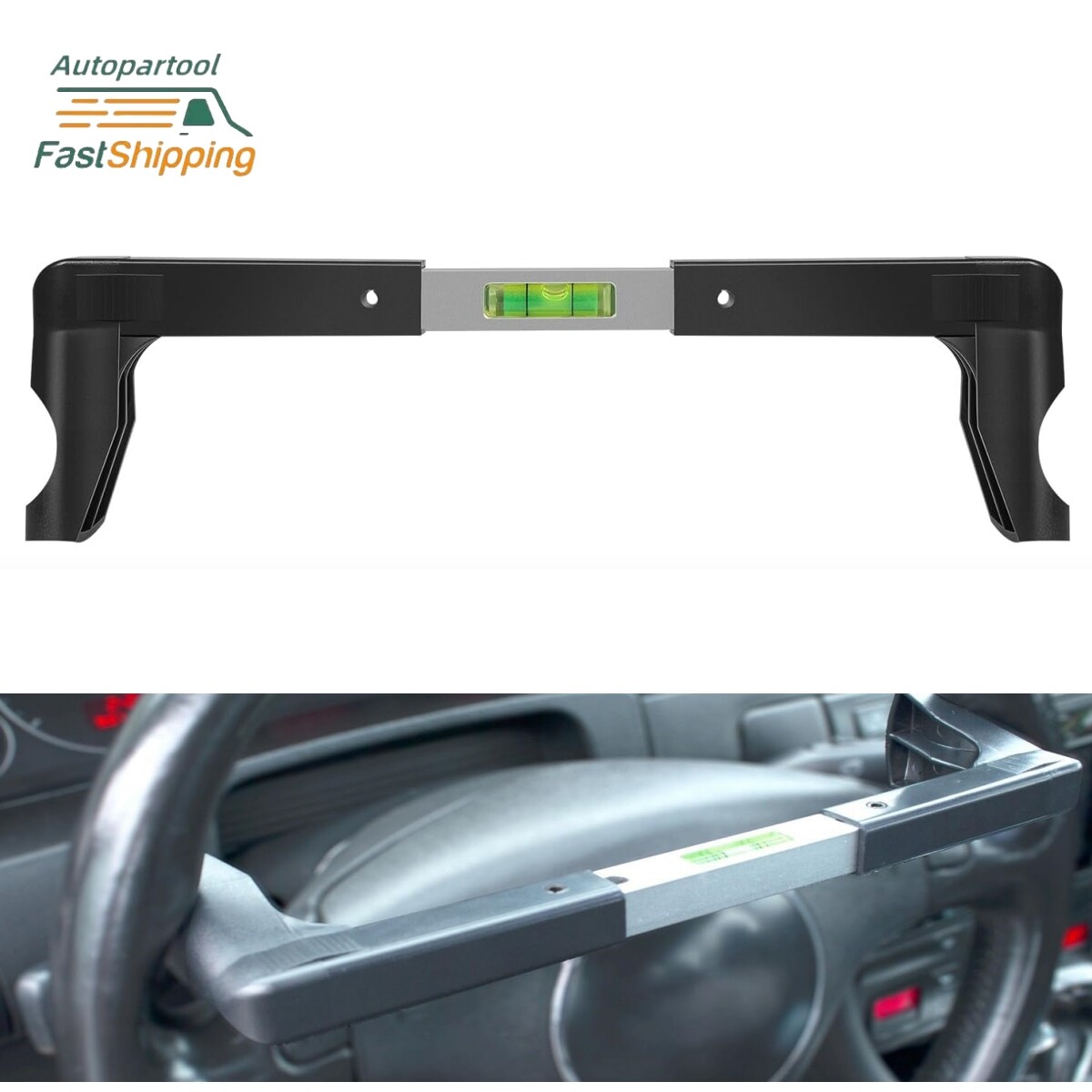 Steering Wheel Level Alignment Tool for Passenger Cars,Vans & Trucks 270mm-340mm