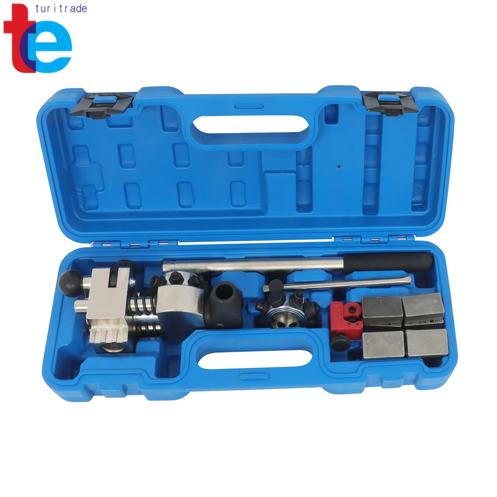 Brake Line Flaring Tool 45° 37° Single Double Bubble Flares 3/16″-3/8″ Tubes