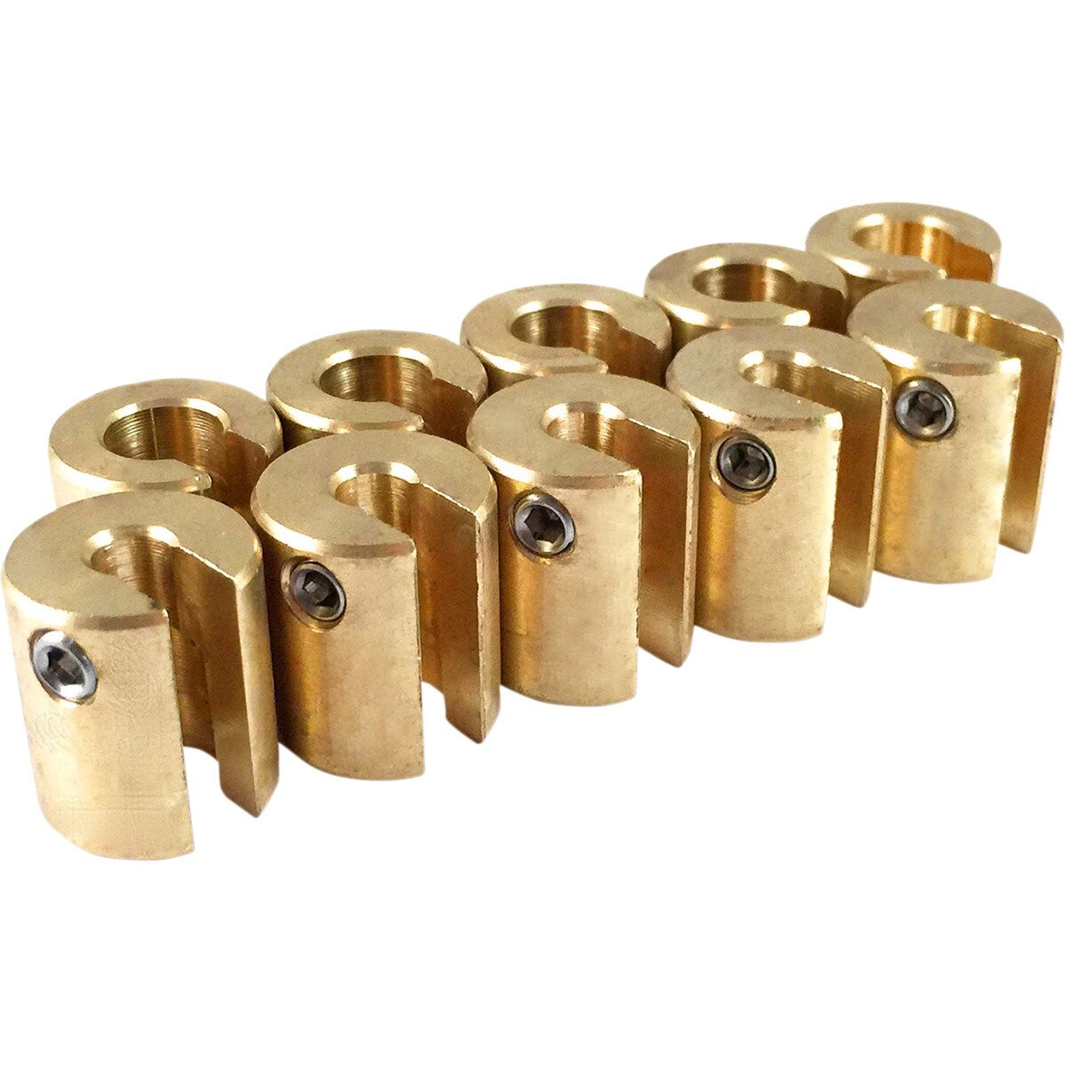 No-Mar .75 oz Brass Spoke Wheel Weights – WT-SPK10BR-75