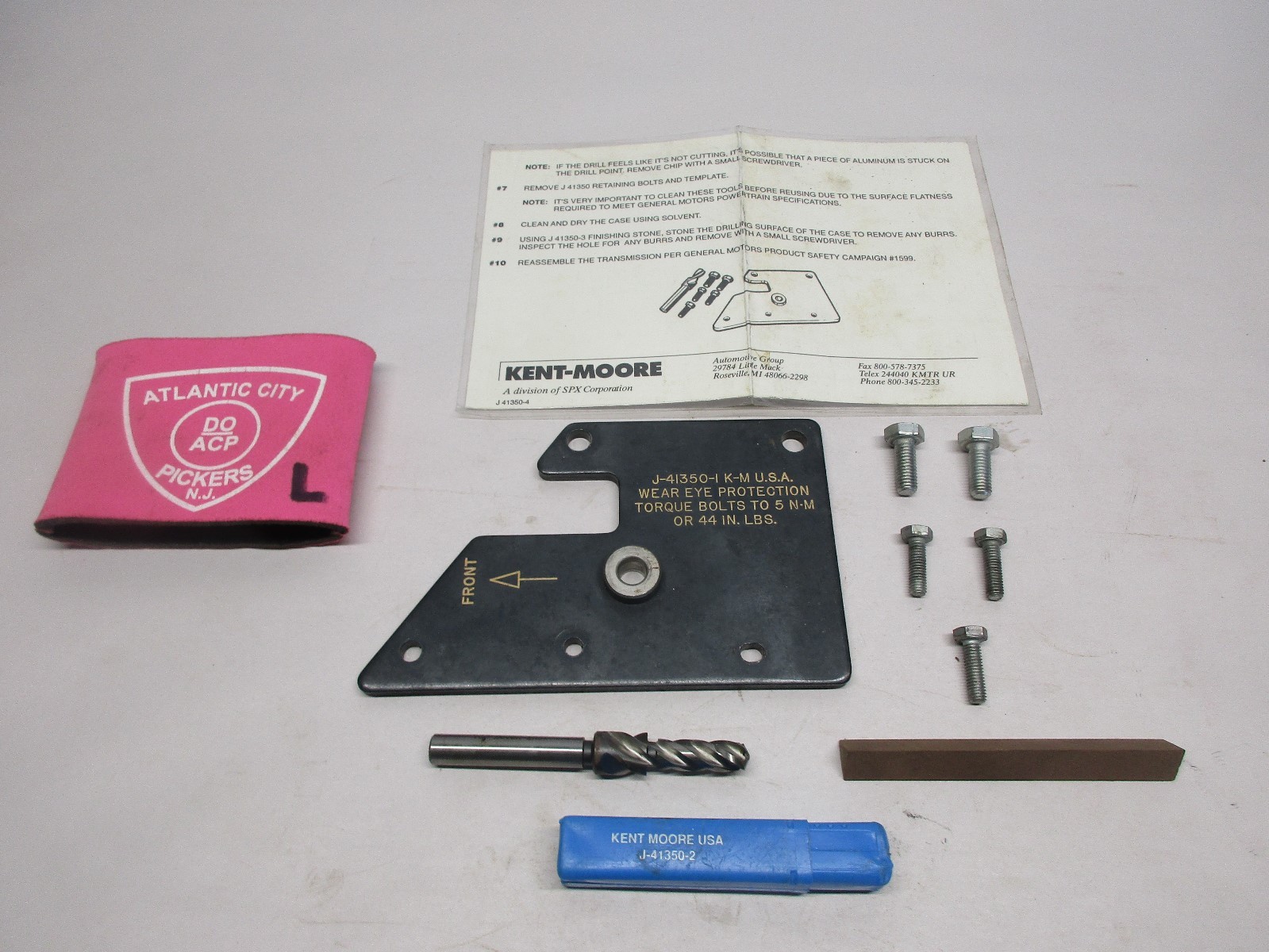KENT MOORE TOOL J-41350 DRILL FIXTURE KIT