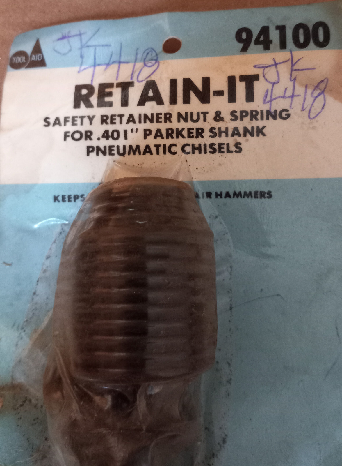 Tool Aid Retain-It 94100 – NOS