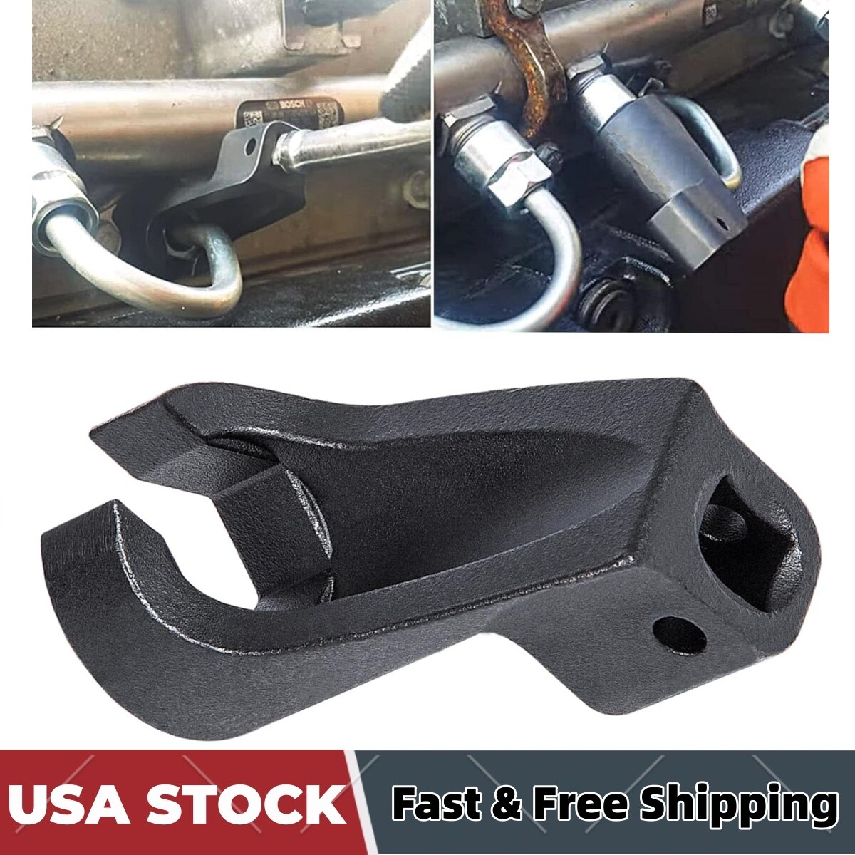 19MM High Pressure Fuel Line Socket Tool for Detroit Diesel DD13 DD16 DD15