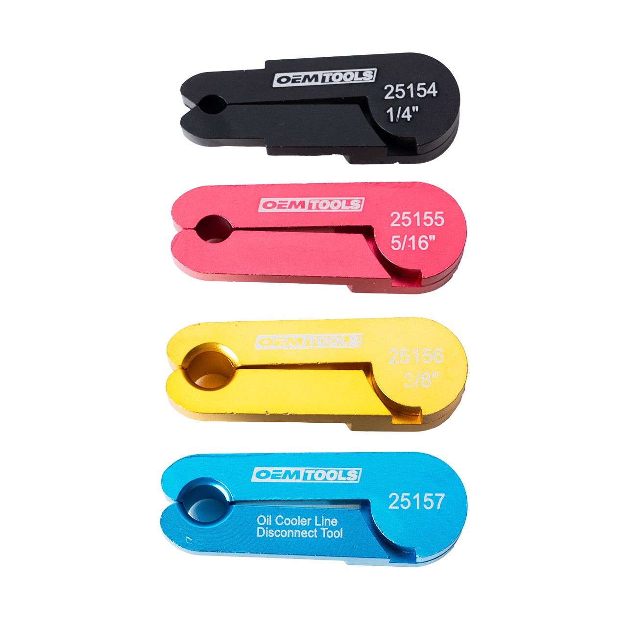 OEMTOOLS 4 Piece Disconnect Set, Oil Cooler Line Disconnect Tool (25150)