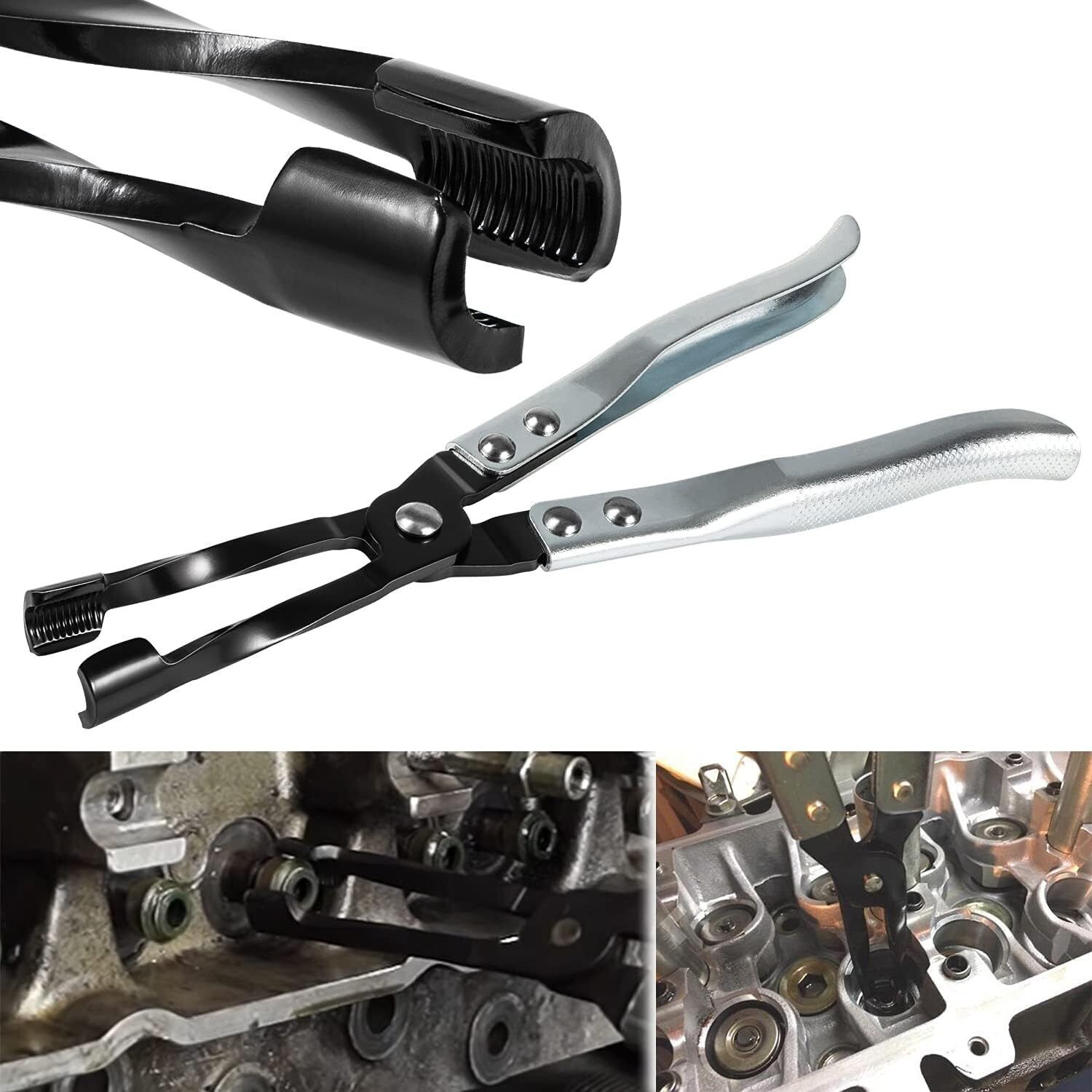 HW0107 Valve Stem Seal Pliers Seal Remover Tool Steel Fits for Most of Car✨