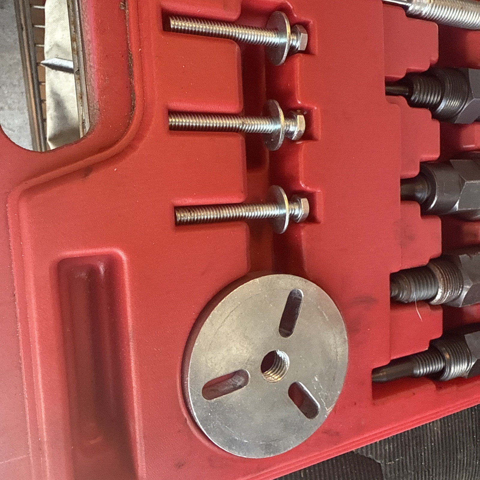 USED #27 OEM TOOLS 27150 A/C Compressor Clutch Hub Removal Install Tool Set Kit