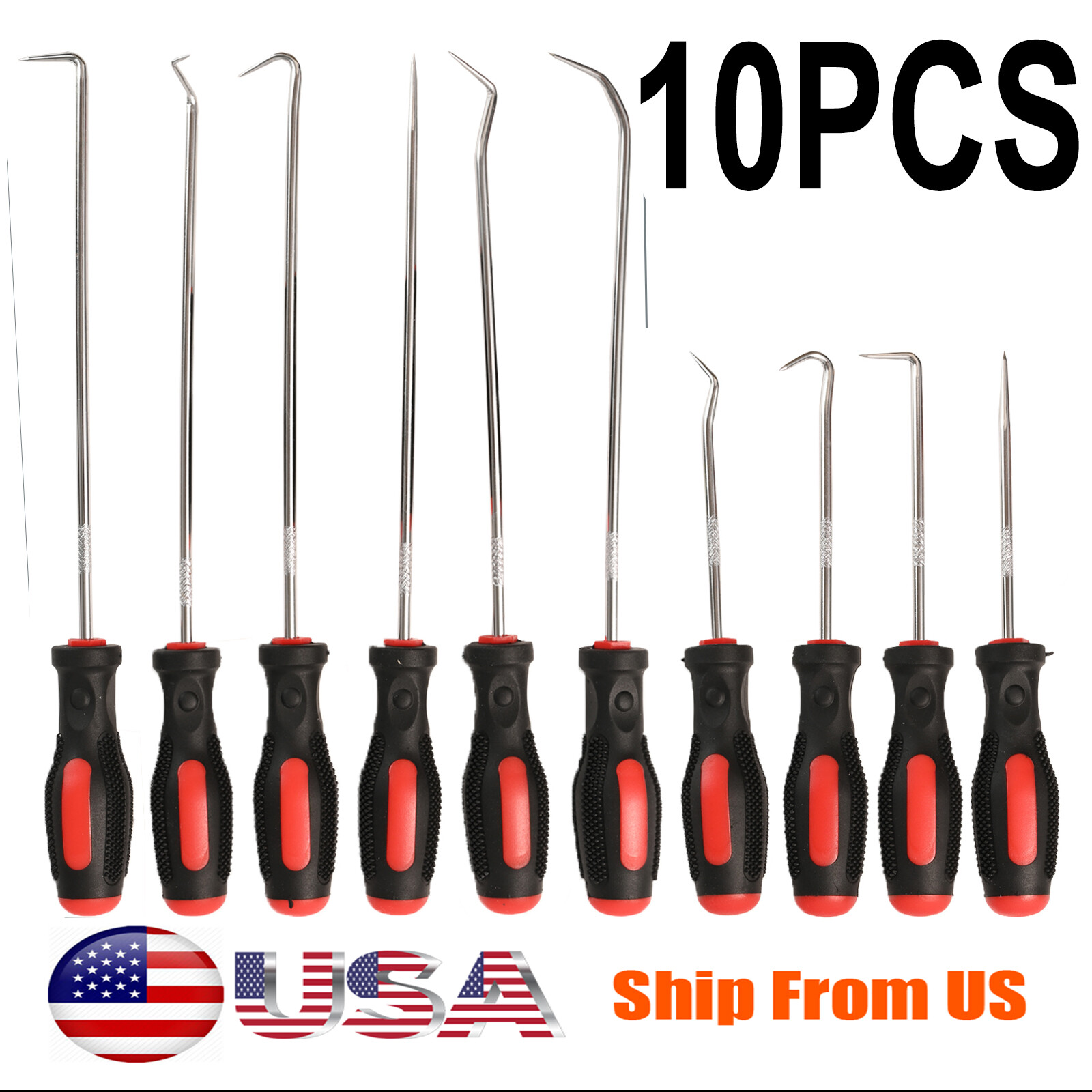 O Ring Seal Removal Tool Gasket Puller Remover Screwdriver Hook And Pick Set 10X