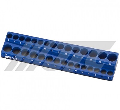 JTC-7673 3/8″ MAGNETIC SOCKET HOLDER FOR 30 SLOTS FOR 6 MM~20MM.