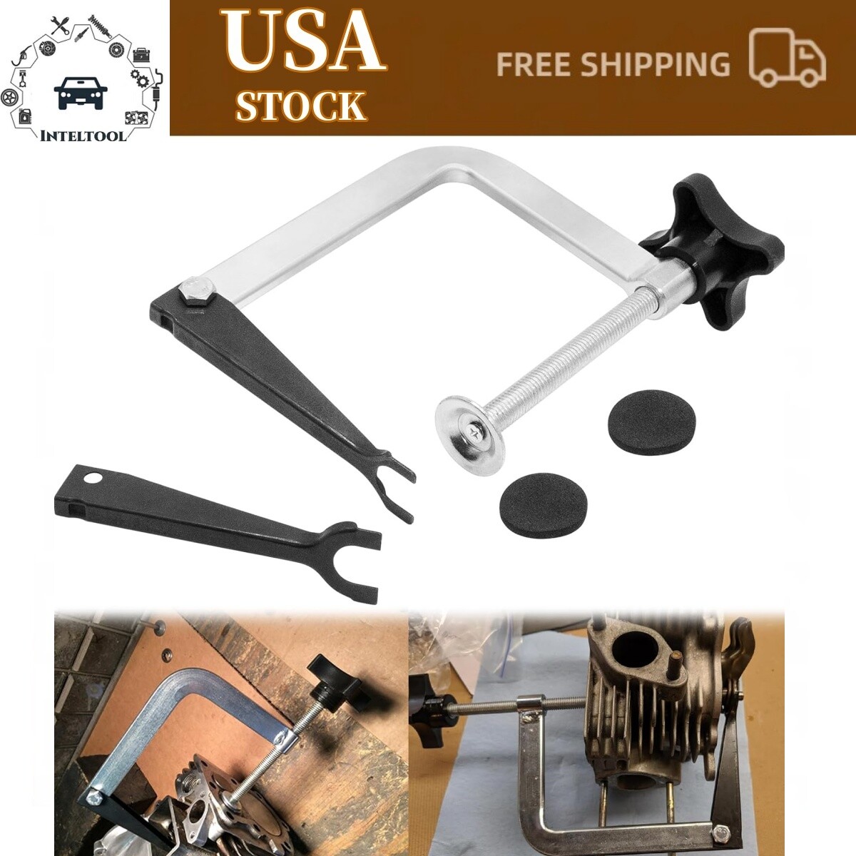 For 3/4″ to 1-1/16″ Springs Small Engine Valve Spring Compressor Tool LIS 23300