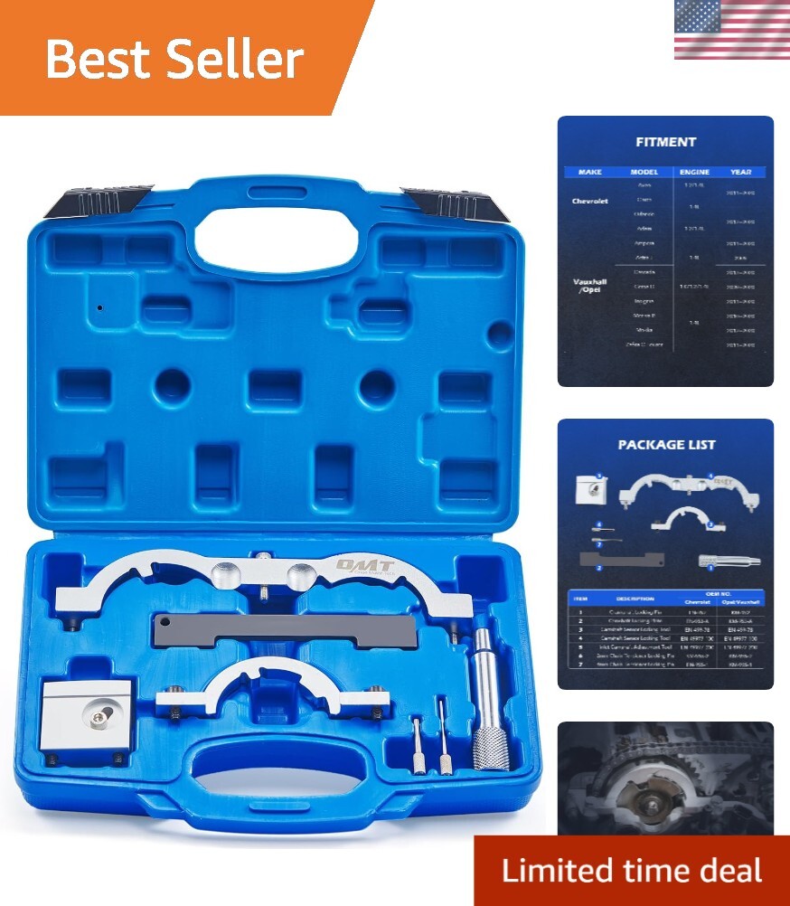 Camshaft Alignment Tool Set for 2009-2020 Chevrolet & Vauxhall Engines