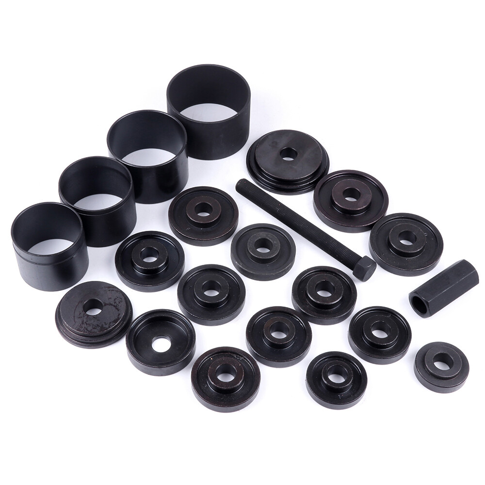 23PCS Front Wheel Drive Bearing Press Tool Removal Adapter Puller Pulley Kit FWD