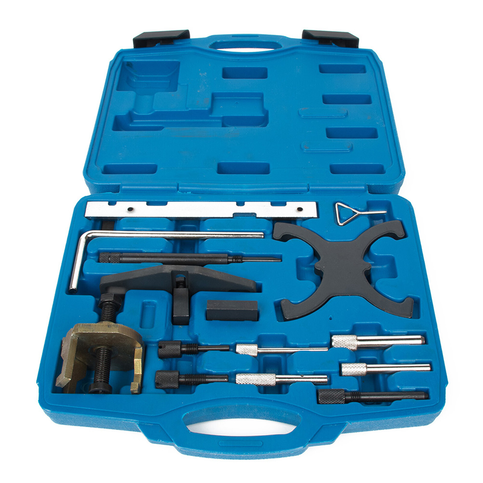 Engine Timing Tool Kit sets Camshaft Flywheel Locking Tool Case For Ford Mazda