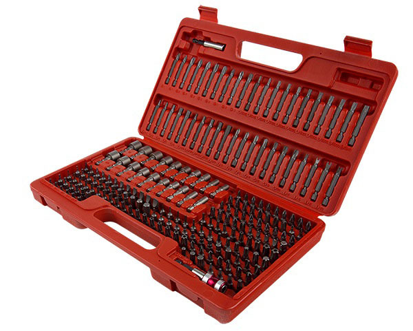 Sunex 208pc Complete Master 1/4″ Hex Bit and Nut driver Set w/ Case 9729