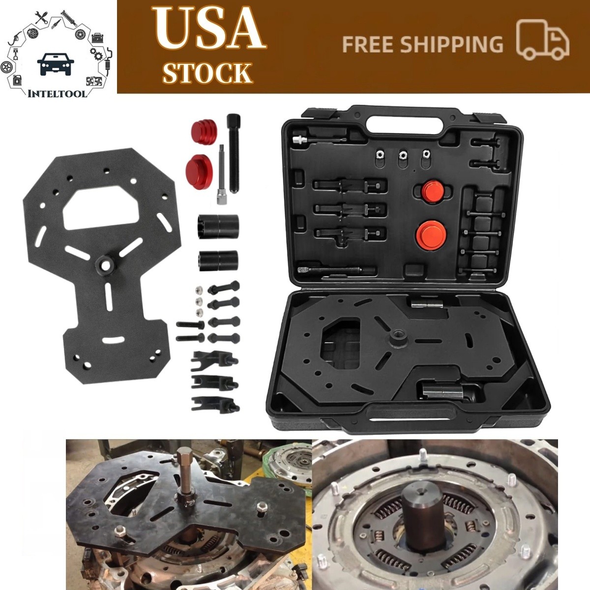 307675 Double Clutch Dry DPS6 Transmission Tools Kit Fit Ford Fiesta Focus Volvo