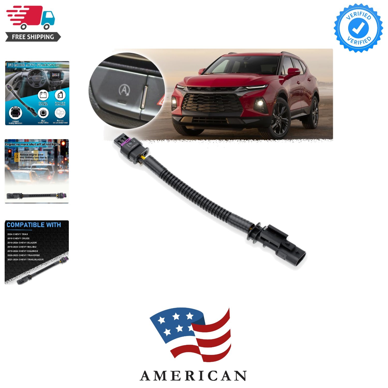 Auto Start Stop Eliminator for 2024 2025 Chevy Trax 2019 Chevy Cruze 2019-202…