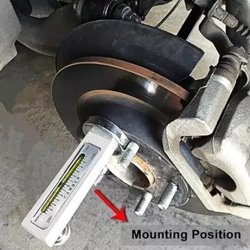2Pack Adjustable Magnetic Gauge Tool For Car Truck Camber Castor Wheel Alignment