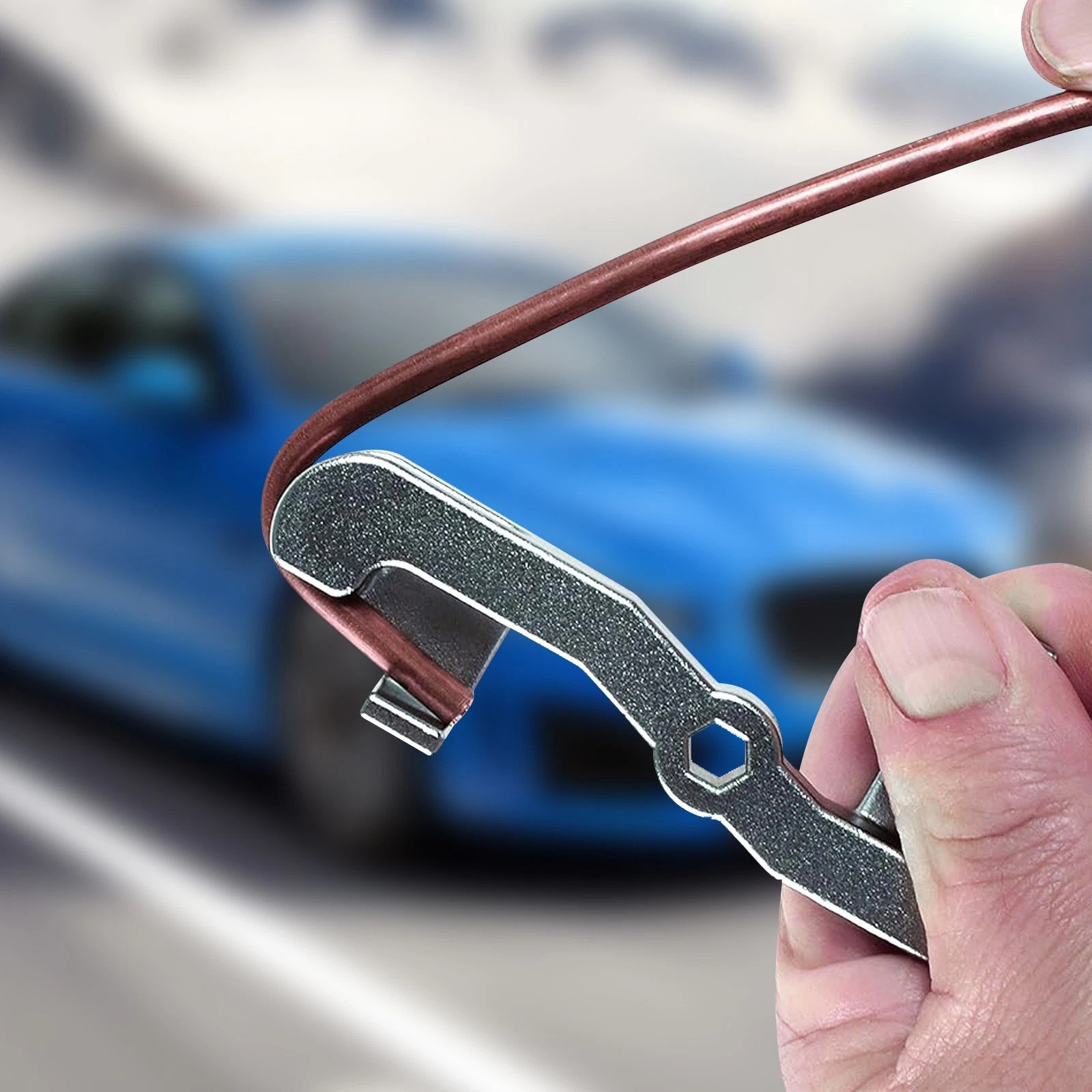 Handheld Bending Tool for 5mm Brake Fluid Lines Automotive and Copper Tubing