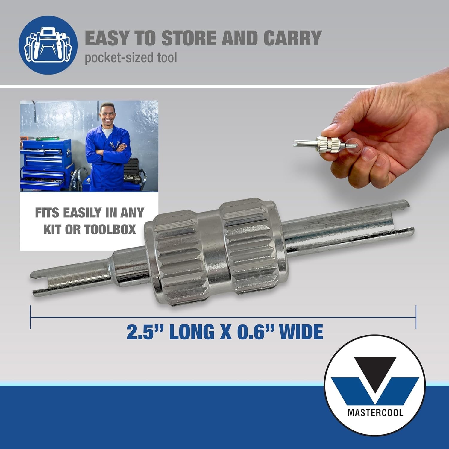 Versatile Valve Core Remover & Installer for R12/R134a – Technician Favorite