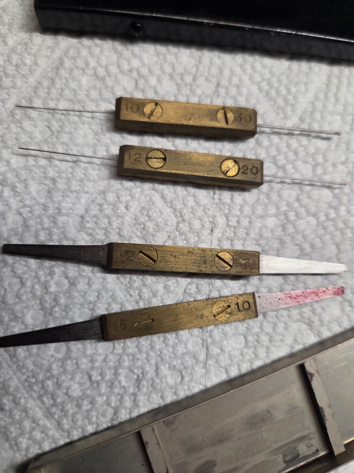 Feeler Gauge set Tool FOX & OFFORD Ltd. No. 2 GPO Rare
