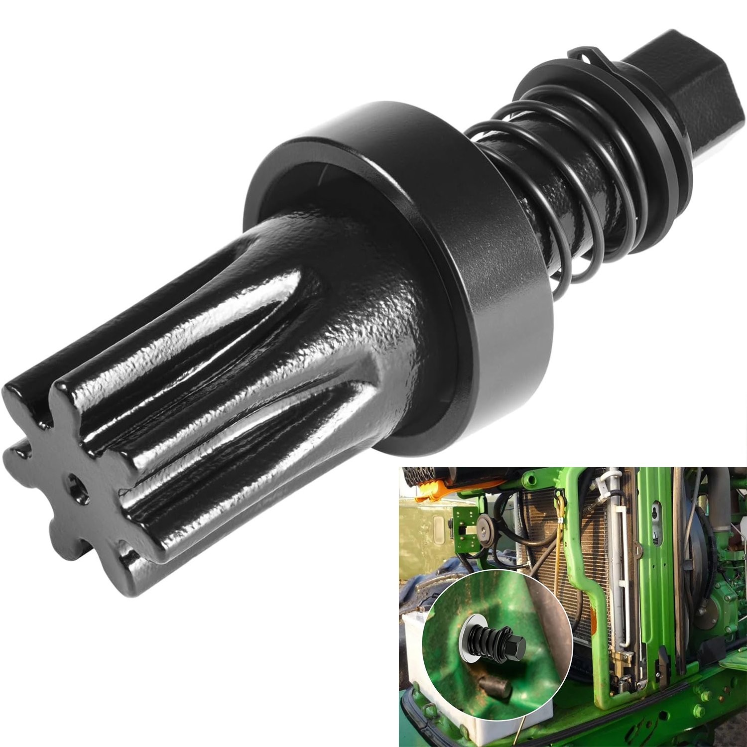 JDG820 Engine Turning Tool for John Deere JDE81-1 4024 4039 6068 7600 Tractors