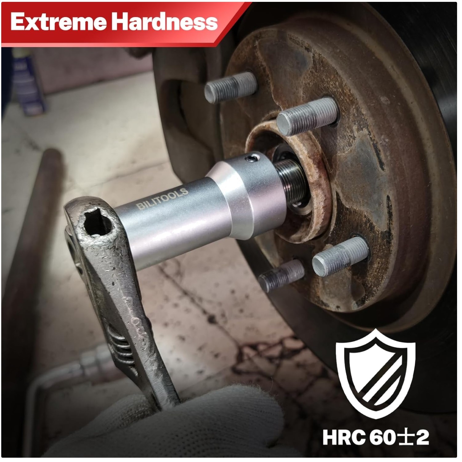 Expert Axle Spindle Rethreading Tool-~