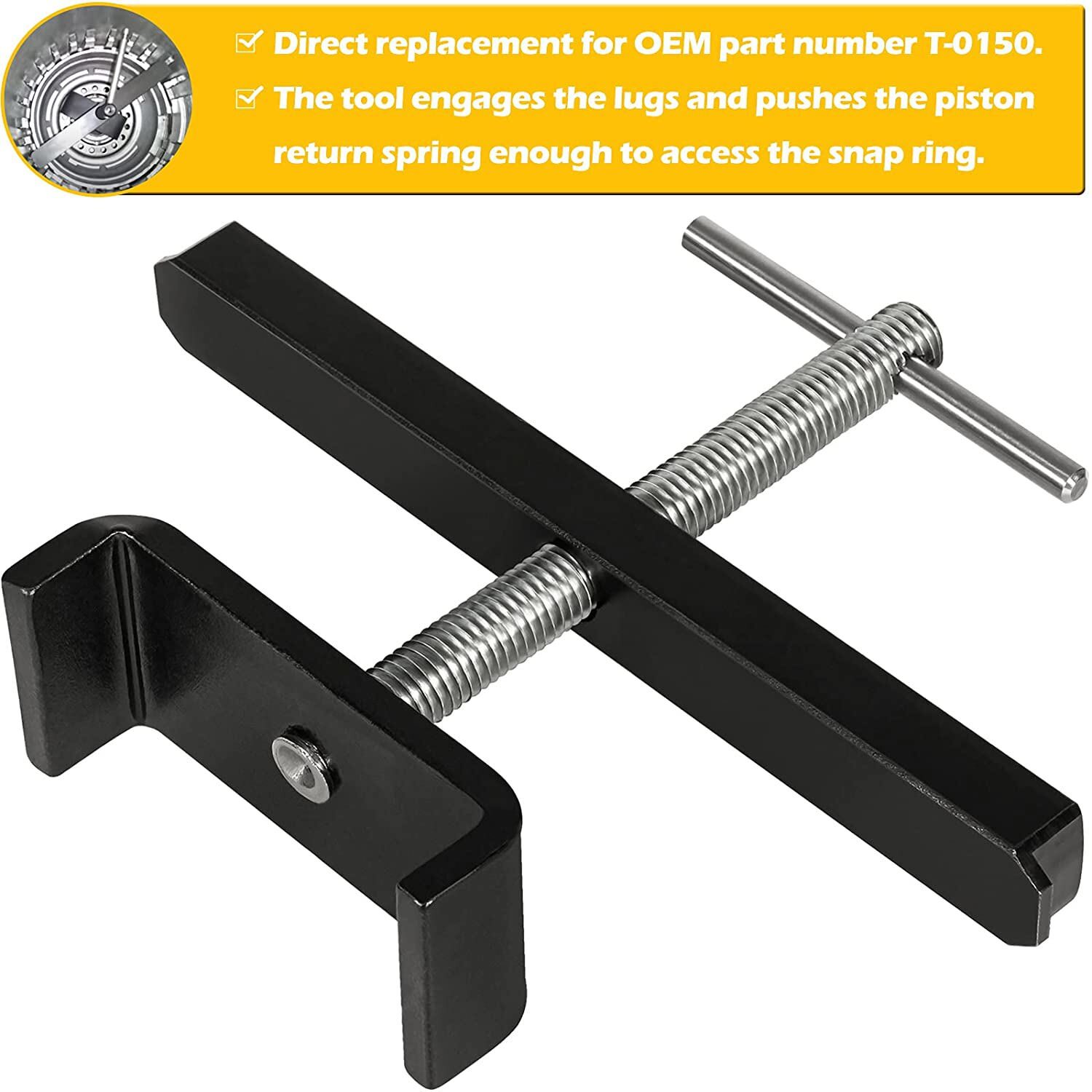 T-0151 Rear Clutch Spring Compressor Transmission Tool for GM 700R4 4L70E 4L60-E