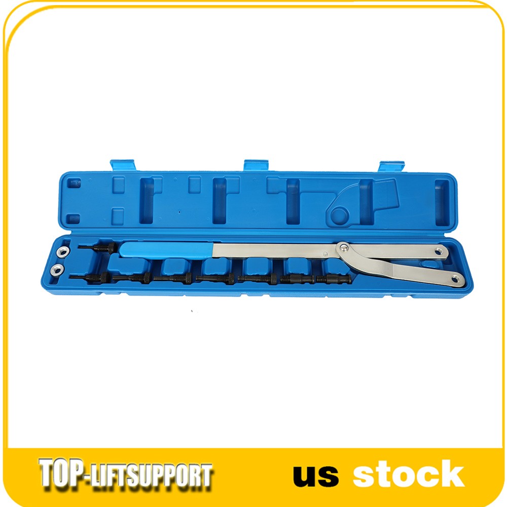 Camshaft Puller Pulley Fan Clutch Removal Holder Tool Kit Set