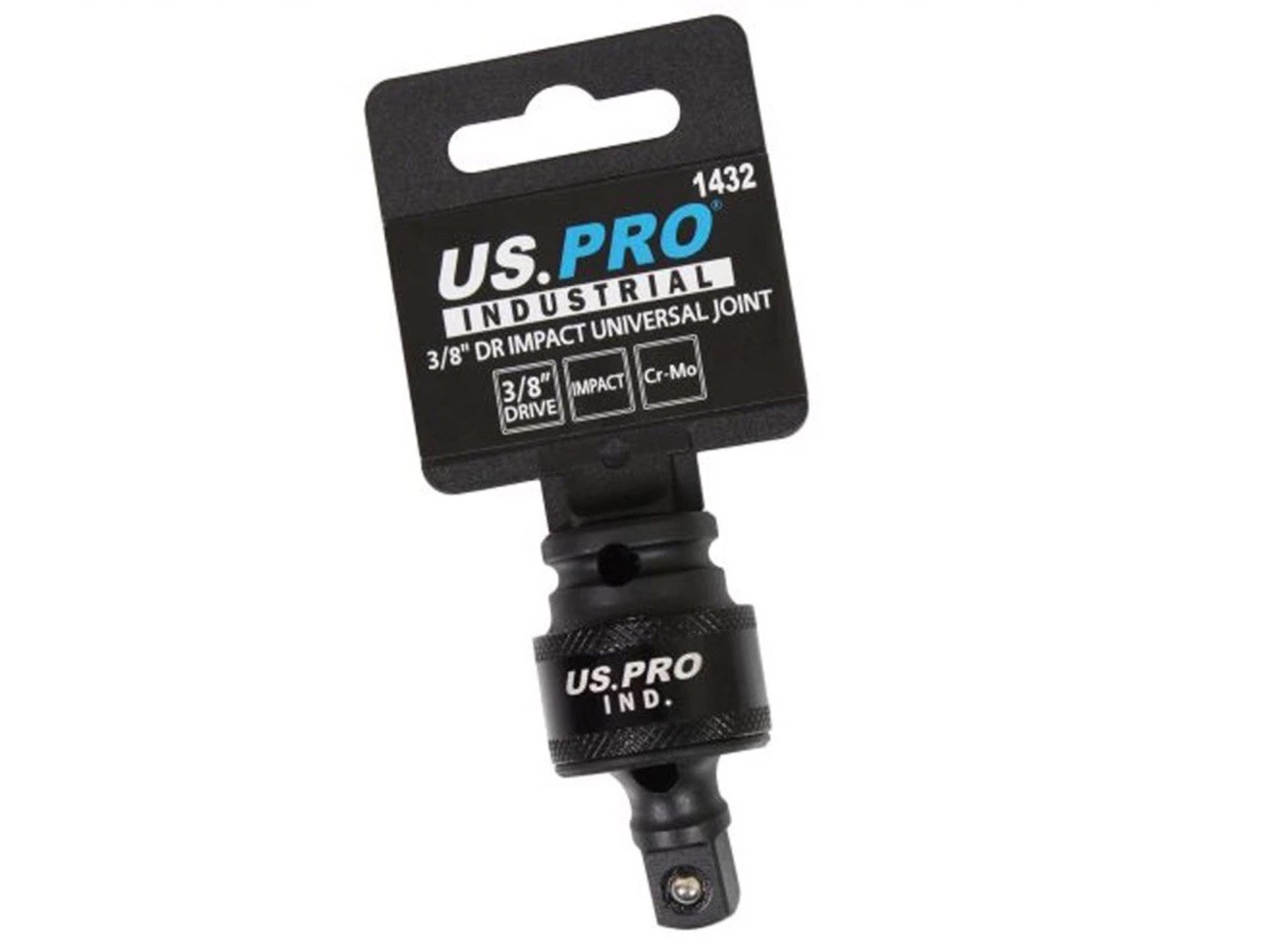 US PRO Tools 3/8” Universal Impact Socket Joint Wobble Swivel Adaptor