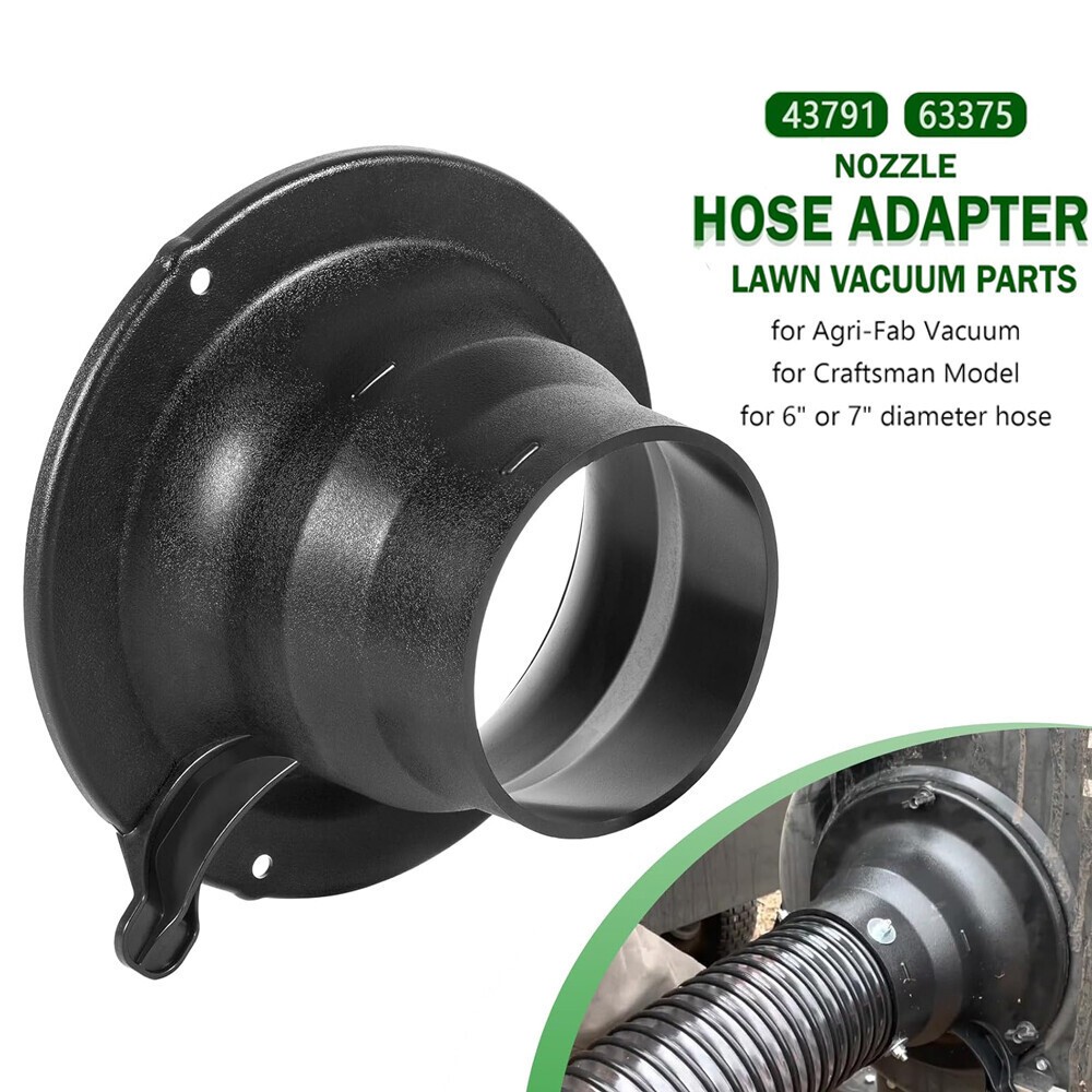 43791 Hose Adapter Lawn Vacuum Parts Hose Adapter for Agri-Fab Vacuums Cleaners