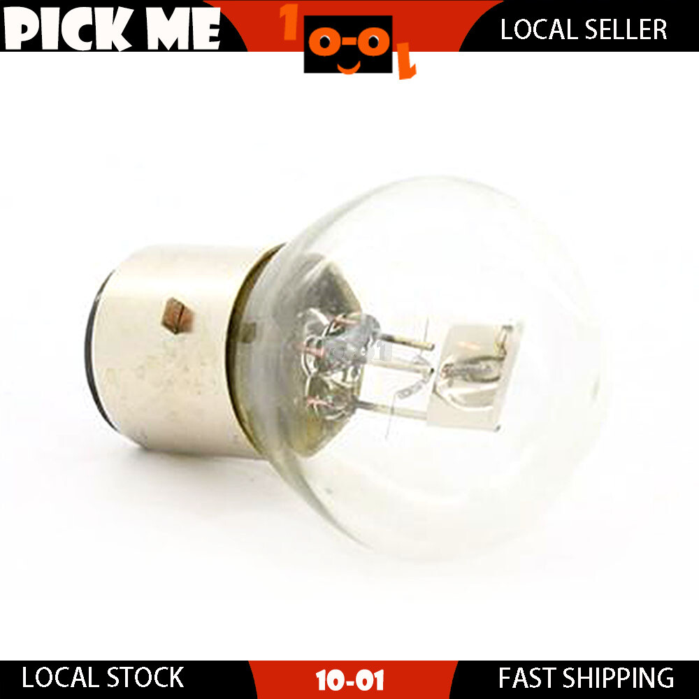 Headlight Bulb BA20D For Vespa Scooter PK50 XL Plurimatic 50cc 2T AC 1986-1990
