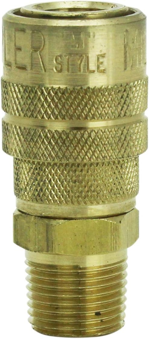 Milton S719 3/8″ MNPT M Style Coupler
