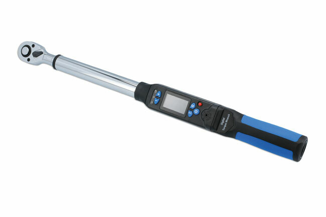 Laser 7908 Digital Torque & Angle Wrench, 40-200Nm, 1/2″D, 36T