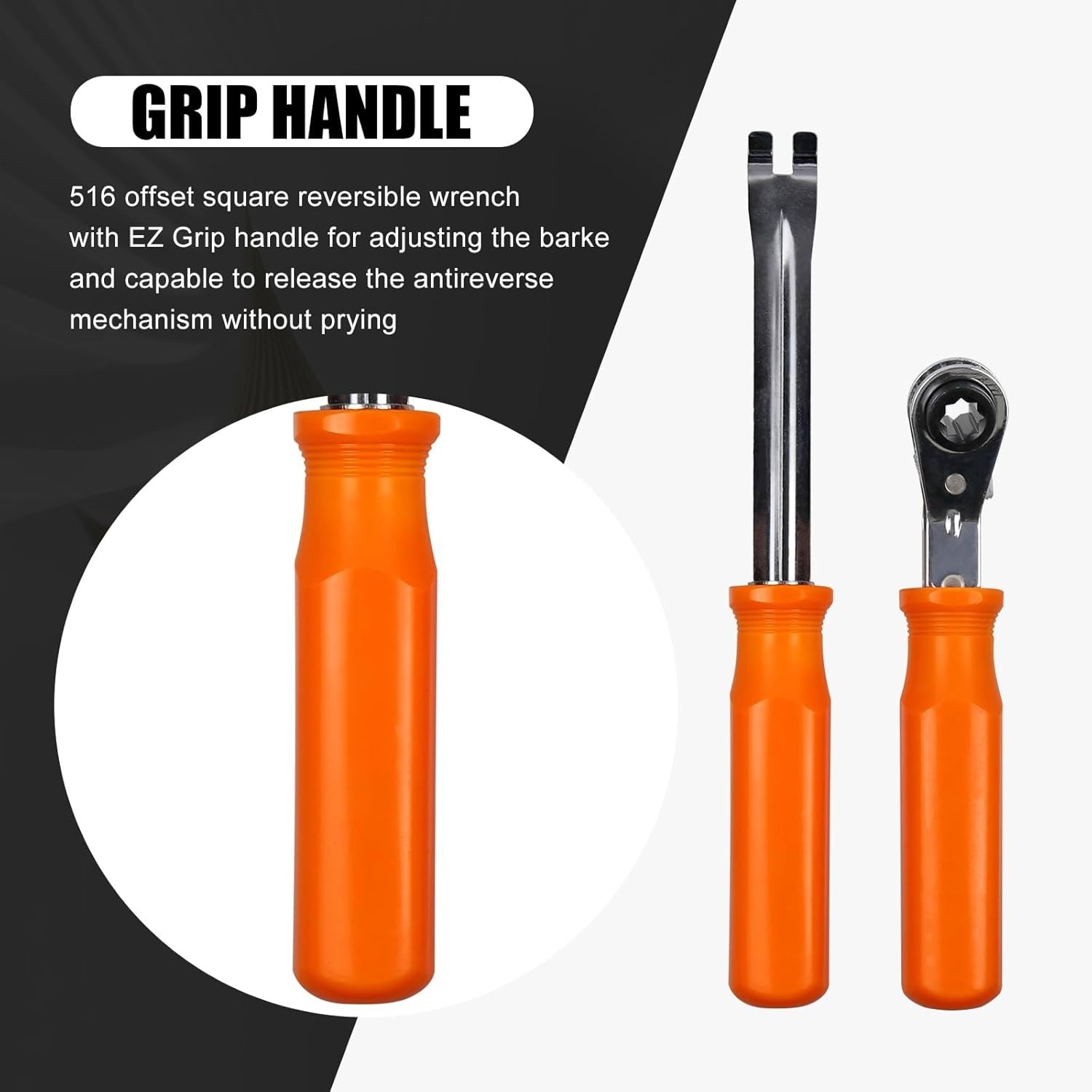 2-Piece Automatic Slack Adjuster Release Tool Set for Air Brake System Adjust..