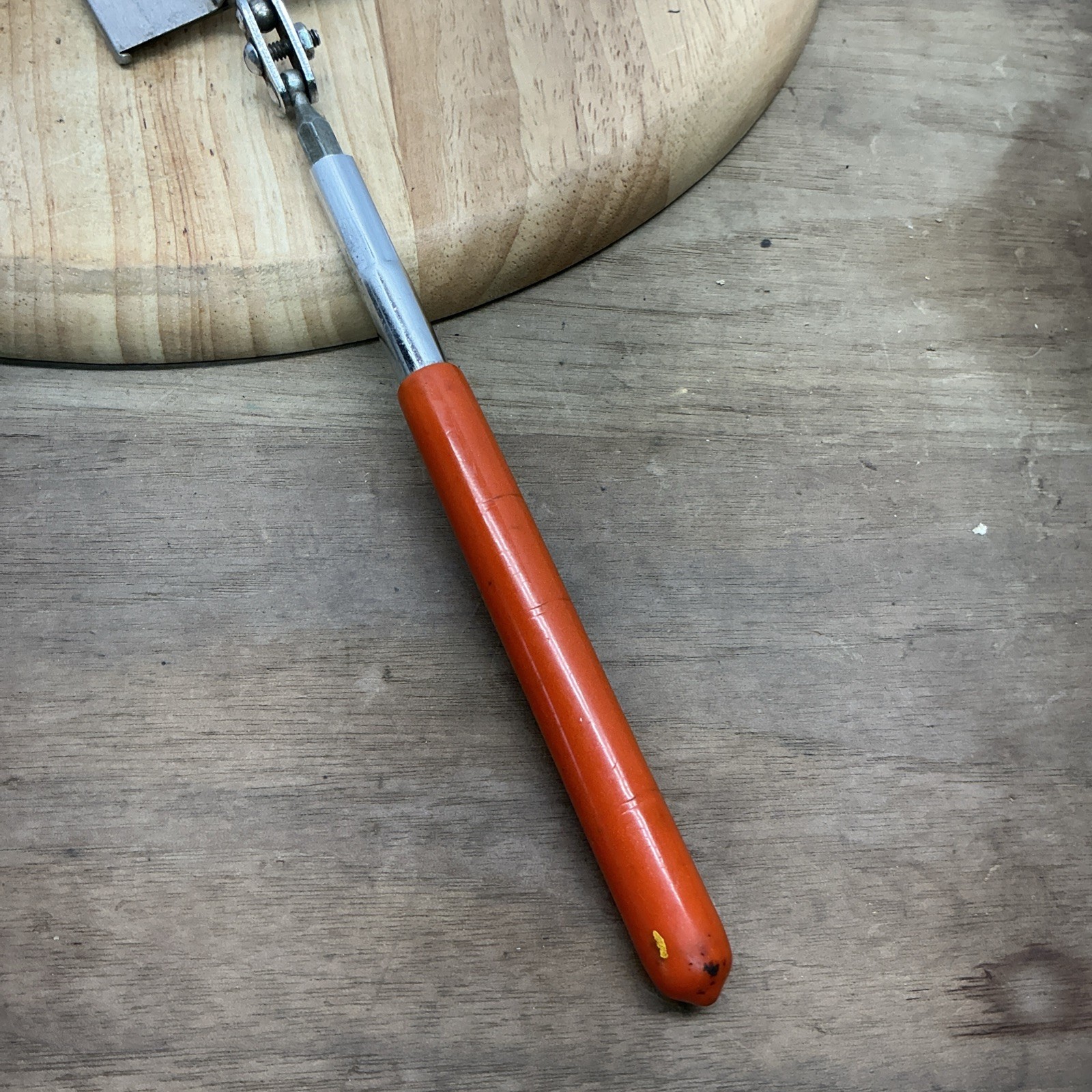 Vintage Craftsman Rectangular Inspection Mirror Stainless Made in USA(T)