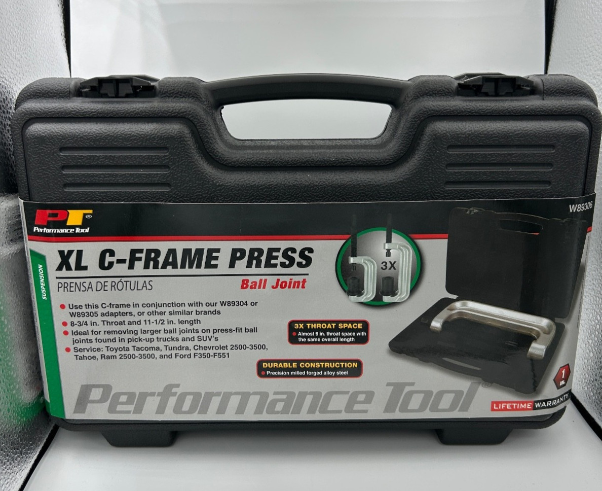 Performance Tool XL C-Frame Press Ball Joint W89306